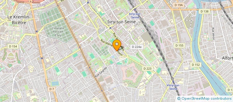 localisation de l'entreprise MULTI SERVICE EXPRESS à IVRY-SUR-SEINE