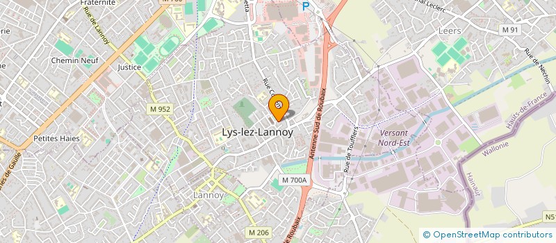 localisation de l'entreprise MULTI SERVICES à LYS-LEZ-LANNOY