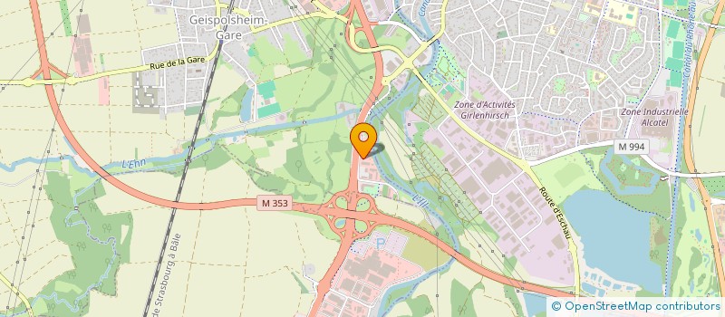 localisation de l'entreprise MULTI SERVICES à GEISPOLSHEIM