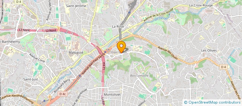 localisation de l'entreprise MULTI-SERVICES à MARSEILLE