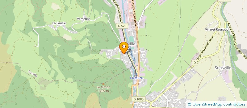 localisation de l'entreprise MULTI SERVICES  SUSVILLE