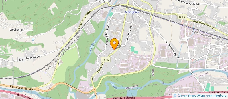 localisation de l'entreprise MULTI SERVICES  MARIGNIER