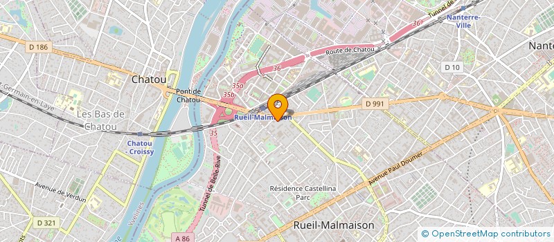 localisation de l'entreprise MULTI-SERVICES A LA PERSONNE à RUEIL-MALMAISON