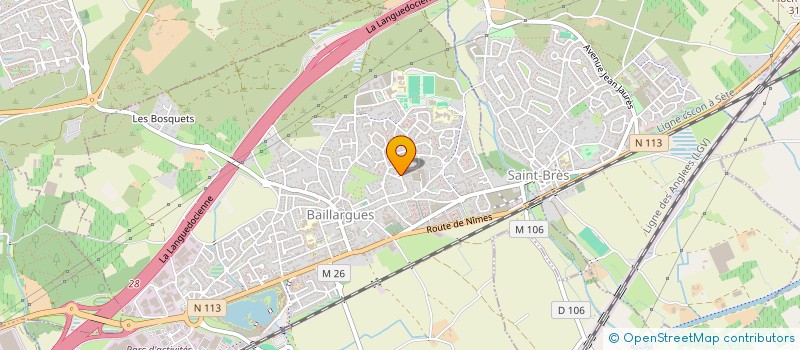 localisation de l'entreprise MULTI SERVICES AUTO 34 à BAILLARGUES