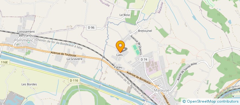 localisation de l'entreprise MULTI-SERVICES AUTO  MALAUSE