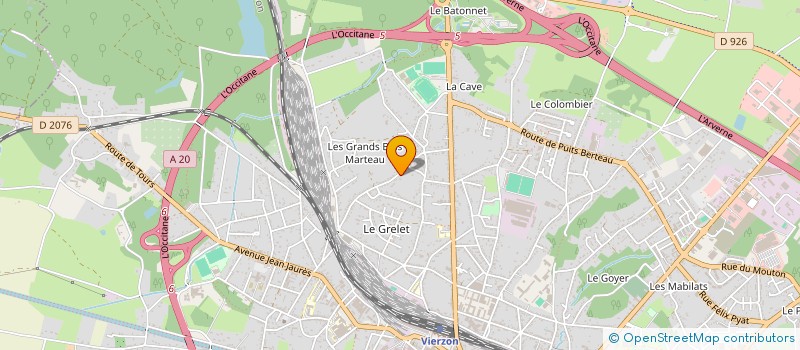 localisation de l'entreprise MULTI SERVICES AUTO  VIERZON