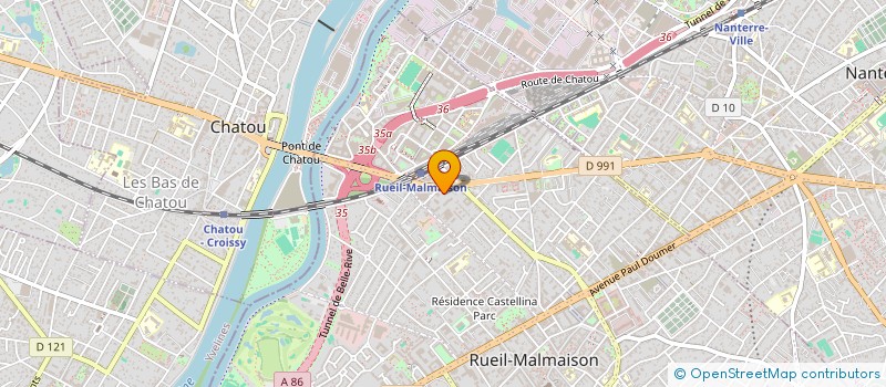 localisation de l'entreprise MULTI SERVICES AUX BATIMENTS à RUEIL-MALMAISON