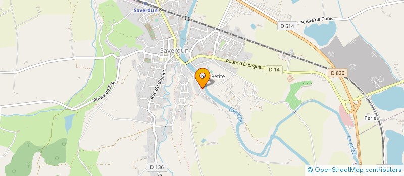localisation de l'entreprise MULTI-SERVICES BATIMENT à SAVERDUN