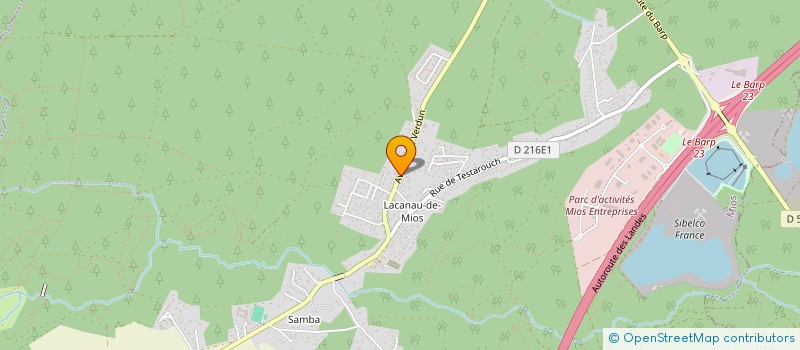 localisation de l'entreprise MULTI SERVICES BATIMENT à MIOS