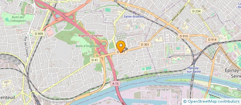 localisation de l'entreprise MULTI SERVICES BATIMENT à ARGENTEUIL