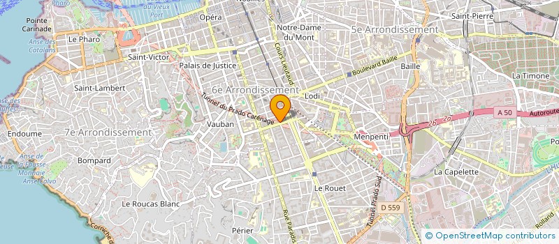 localisation de l'entreprise MULTI SERVICES BATIMENTS à MARSEILLE