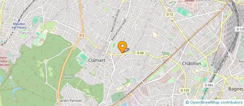 localisation de l'entreprise MULTI SERVICES CCMR  CLAMART