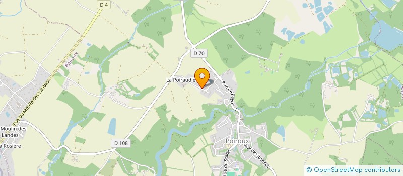 localisation de l'entreprise MULTI'SERVICES DE FINFARINE  POIROUX