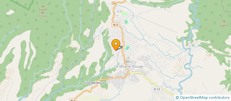 localisation de l'entreprise MULTI-SERVICES ELECTRO NORD  LE MORNE-ROUGE