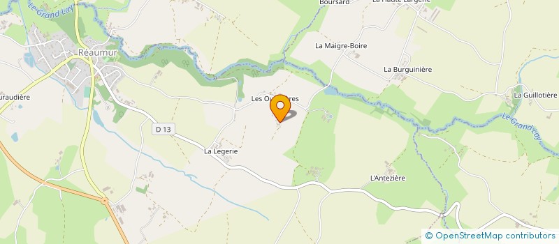 localisation de l'entreprise MULTI SERVICES ELEVAGES  REAUMUR