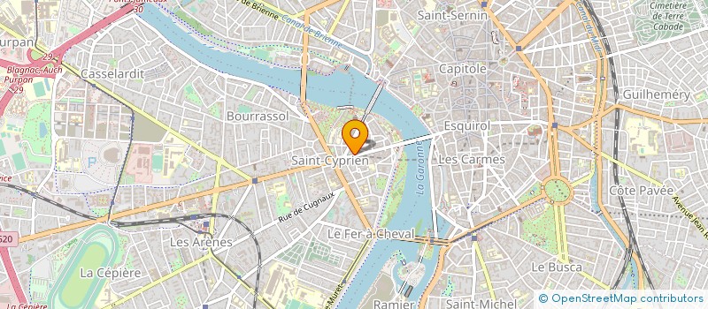 localisation de l'entreprise MULTI SERVICES ENTRAIDE 31 à TOULOUSE