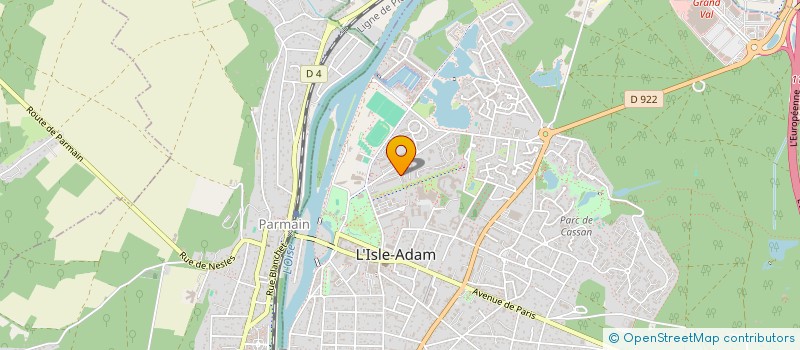 localisation de l'entreprise MULTI SERVICES ENVIRONNEMENT  L'ISLE-ADAM