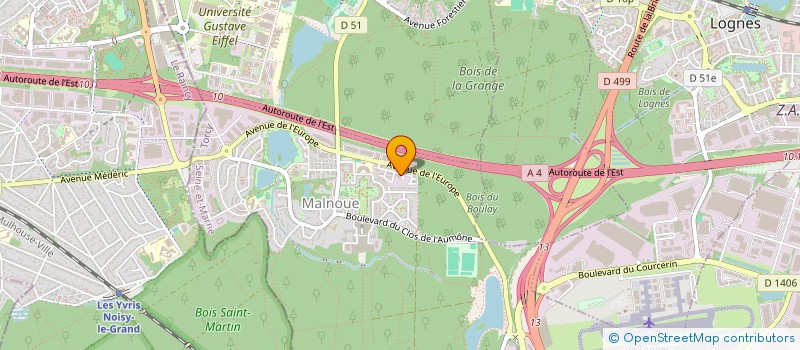 localisation de l'entreprise MULTI SERVICES ET ENSEIGNEMENT à EMERAINVILLE