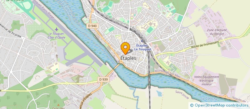 localisation de l'entreprise MULTI SERVICES EXPRESS  ETAPLES