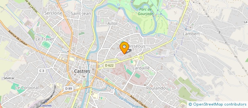 localisation de l'entreprise MULTI SERVICES GARCIA EN ABREGE 'MSG'  CASTRES