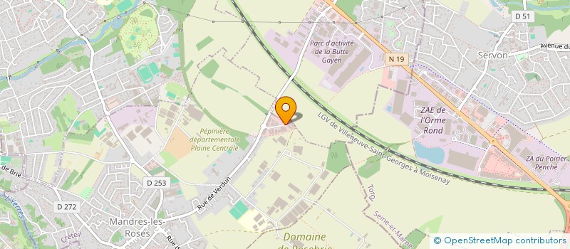 localisation de l'entreprise MULTI SERVICES GAZ  MANDRES-LES-ROSES