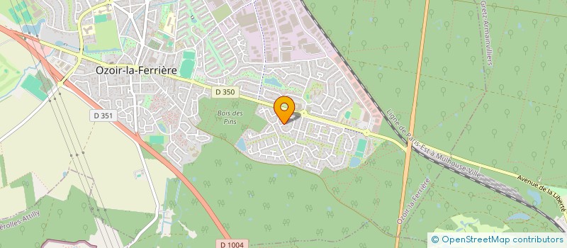 localisation de l'entreprise MULTI SERVICES HABITAT  OZOIR-LA-FERRIERE