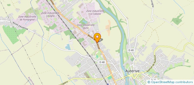 localisation de l'entreprise MULTI SERVICES INFORMATIQUES  AUTERIVE