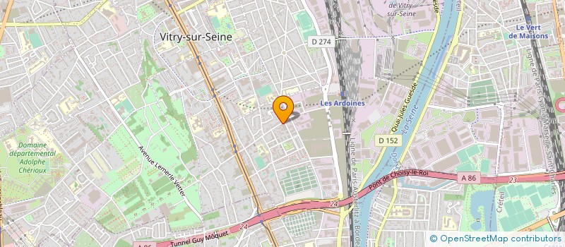 localisation de l'entreprise MULTI SERVICES ISOLATION à VITRY-SUR-SEINE