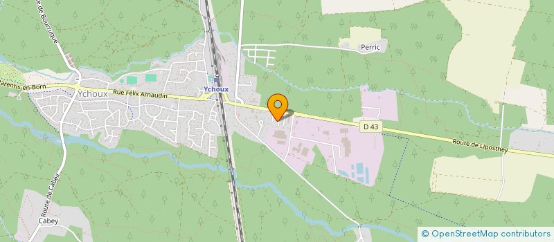 localisation de l'entreprise MULTI SERVICES LAND  YCHOUX