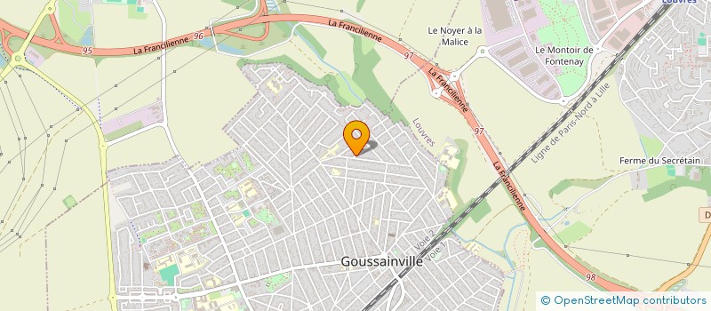 localisation de l'entreprise MULTI SERVICES MANUEL  GOUSSAINVILLE