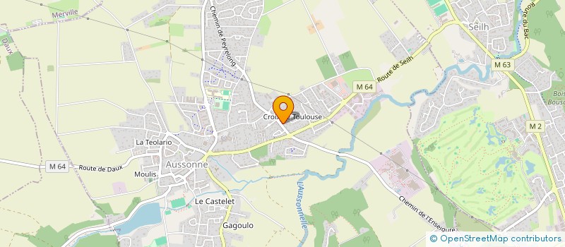 localisation de l'entreprise MULTI SERVICES NETTOYAGE  AUSSONNE
