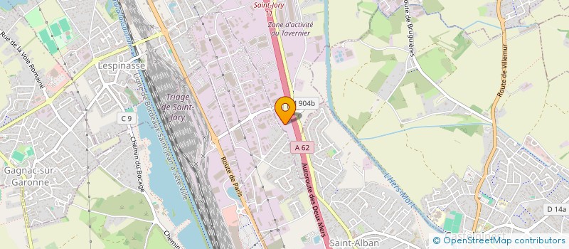 localisation de l'entreprise MULTI SERVICES OCCITANS  SAINT-ALBAN