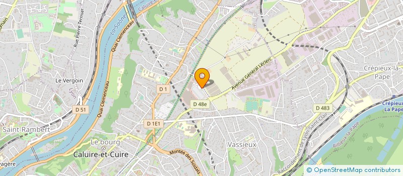 localisation de l'entreprise MULTI SERVICES PRATIQUES à CALUIRE-ET-CUIRE