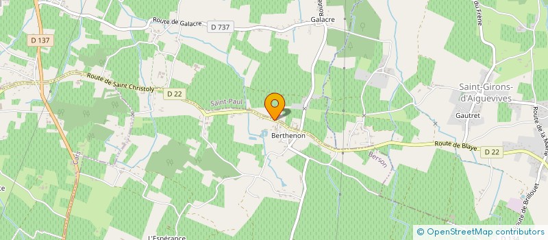 localisation de l'entreprise MULTI SERVICES RENOV HABITAT  BERSON