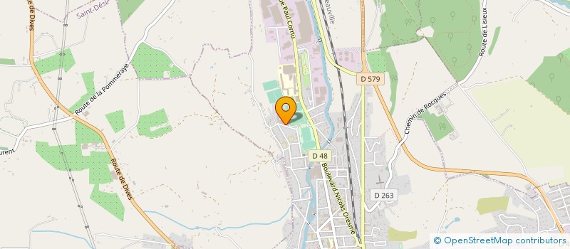 localisation de l'entreprise MULTI SERVICES ROLLS  LISIEUX