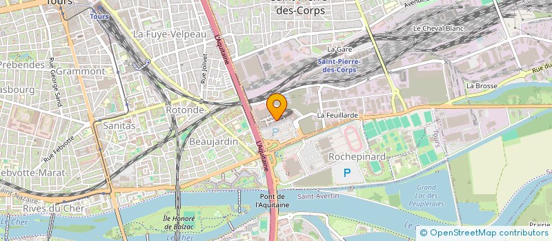 localisation de l'entreprise MULTI SERVICES SAINT PIERRE DES CORPS  SAINT-PIERRE-DES-CORPS