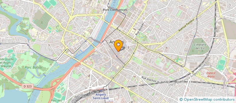 localisation de l'entreprise MULTI SERVICES URBAN à ANGERS