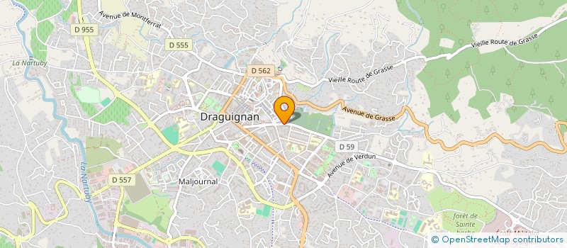 localisation de l'entreprise MULTI SERVICES VAROIS à DRAGUIGNAN
