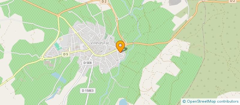 localisation de l'entreprise MULTI SERVICES VILLAMANDOIS  VILLEVEYRAC