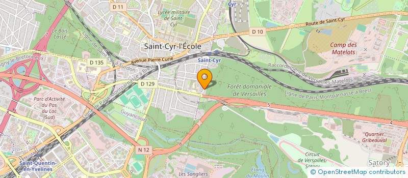 localisation de l'entreprise MULTI SOLDES à VERSAILLES