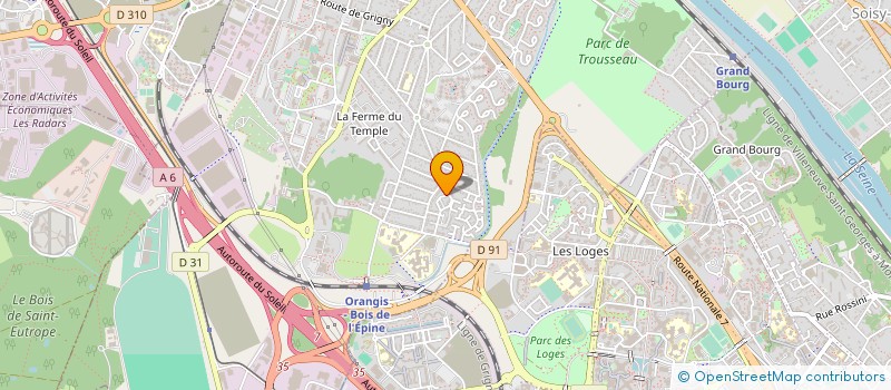 localisation de l'entreprise MULTI SOLUTIONS RESEAUX à RIS-ORANGIS