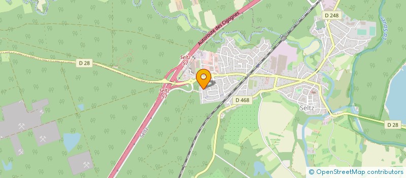 localisation de l'entreprise MULTI SPORT CLUB DE SELTZ  SELTZ