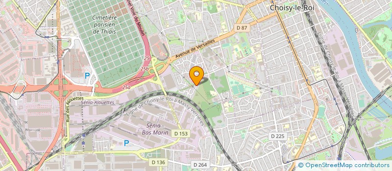 localisation de l'entreprise MULTI SPORT INTERNATIONAL à THIAIS