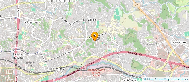 localisation de l'entreprise MULTI SPORT SANS FRONTIERE  MARSEILLE