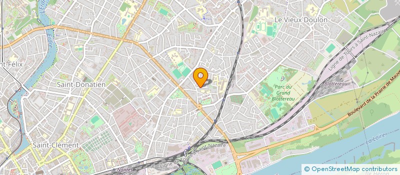 localisation de l'entreprise MULTI-SPORTS ET ARTS 44 à NANTES