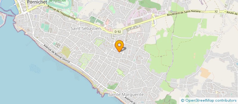 localisation de l'entreprise MULTI SPORTS LA BAULE  PORNICHET