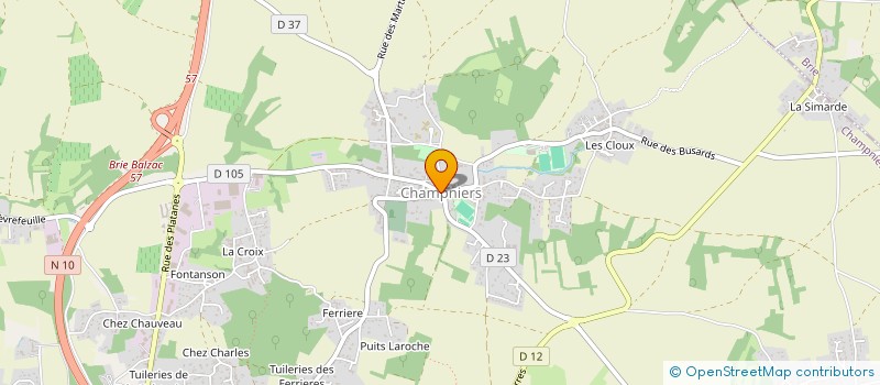 localisation de l'entreprise MULTI SPORTS LOISIRS CHAMPNIERS à CHAMPNIERS