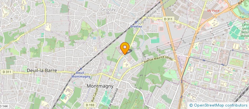 localisation de l'entreprise MULTI SYNERGIE  MONTMAGNY