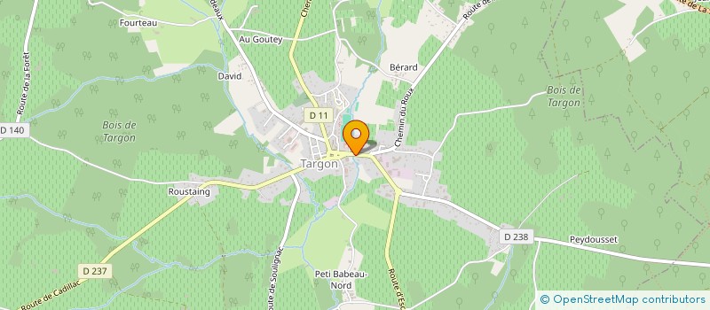 localisation de l'entreprise MULTI TARGONNAISE à TARGON