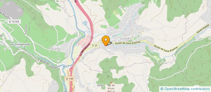 localisation de l'entreprise MULTI-TECHNIQUE DES HAUTS CANTONS à SOUBES